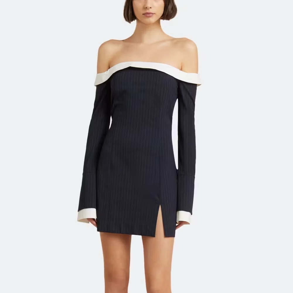 Bec + Bridge CECE OFF SHOULDER MINI DRESS Size 2
